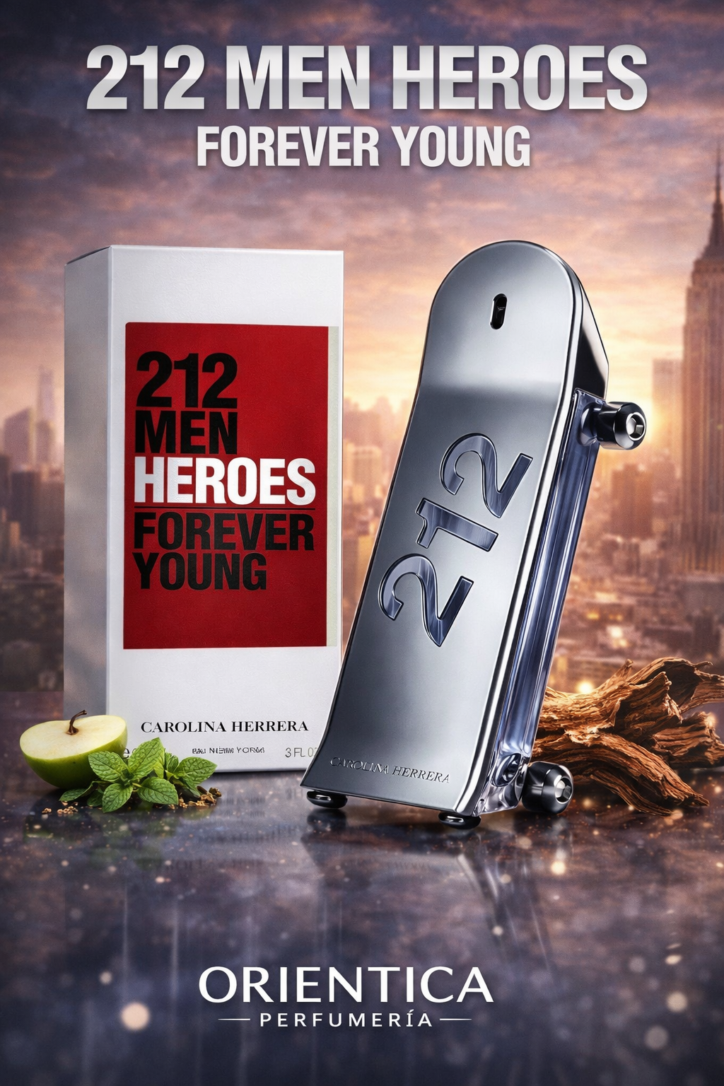 212 MEN HEROES CAROLINA HERRERA